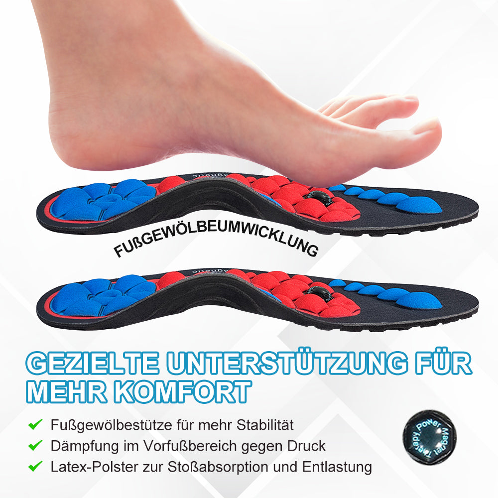 AirSole - Zuschneidbare Magnet-Einlegesohlen