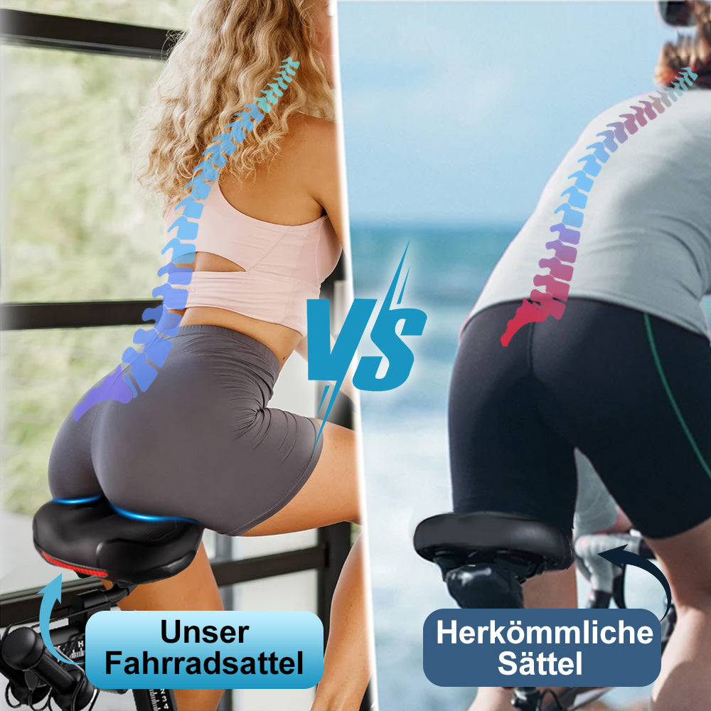 Airsattel - Orthopädischer Schmerzlindernder Radsattel Für Alle Fahrräder