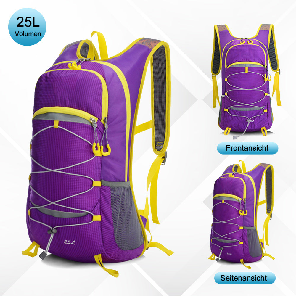 Unisex Rucksack 25L - Für Wanderungen & Outdoor-Aktivitäten