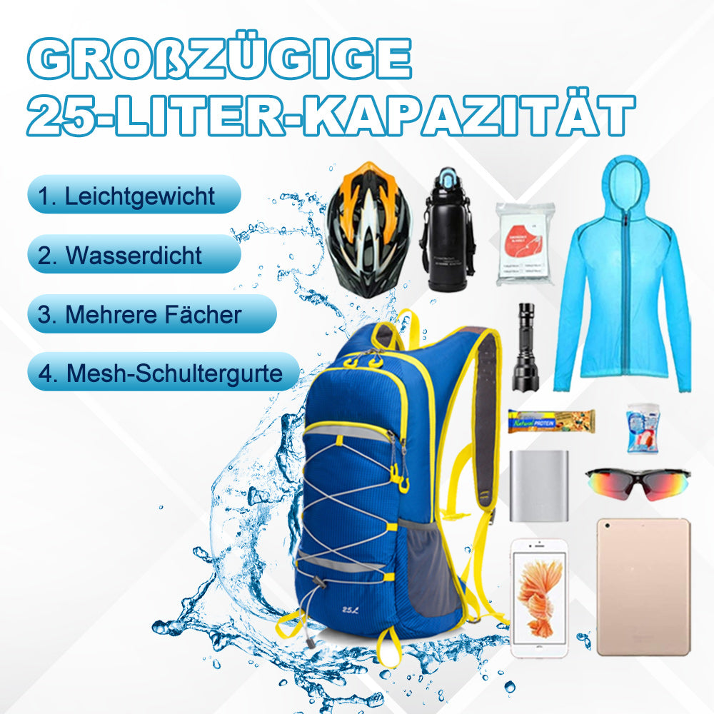 Unisex Rucksack 25L - Für Wanderungen & Outdoor-Aktivitäten