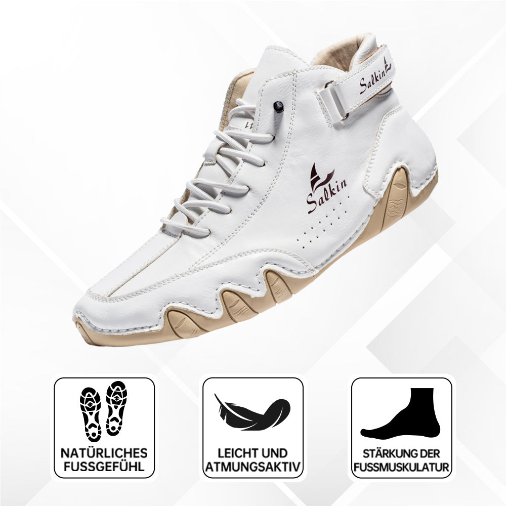 OrthoFit - Orthopädische, Wasserdichte & Rutschfeste Leder-Barfußschuhe