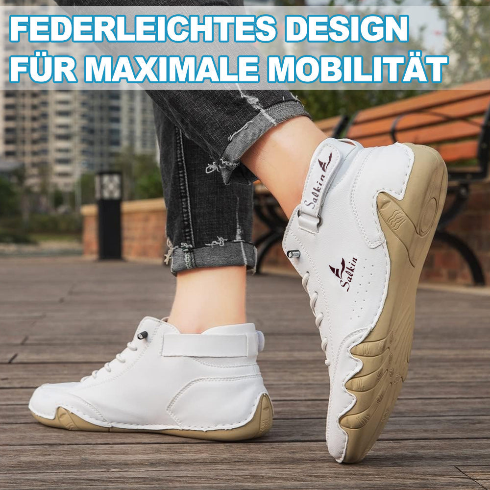 OrthoFit - Orthopädische, Wasserdichte & Rutschfeste Leder-Barfußschuhe