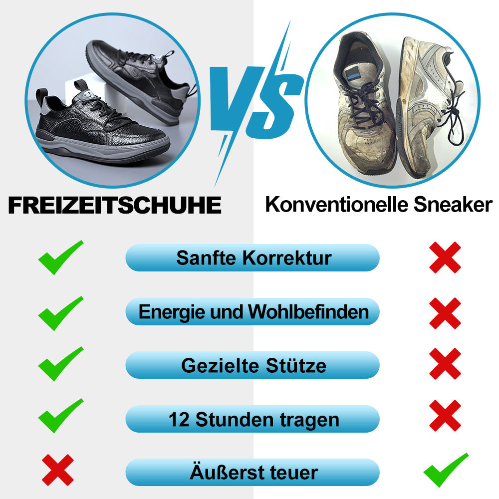 Originalgetreue Pelle Italiana - Ergonomische Schuhe Zur Schmerzlinderung Aus Echtem Leder