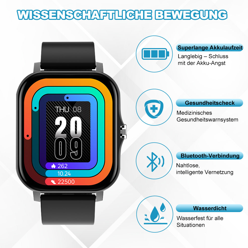 HealthKraft - Intelligente Watch Mit Gesundheitserkennung