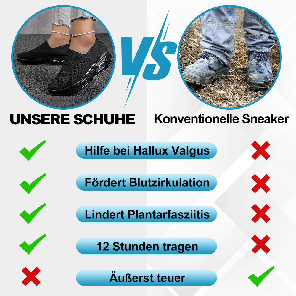 Rutschfeste Einlagen & dämpfende Sohlen – Orthopädische Damenschuhe