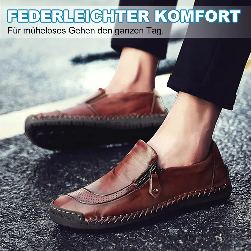 ErgoZip - Ergonomische Schmerzfreie Lederschuhe