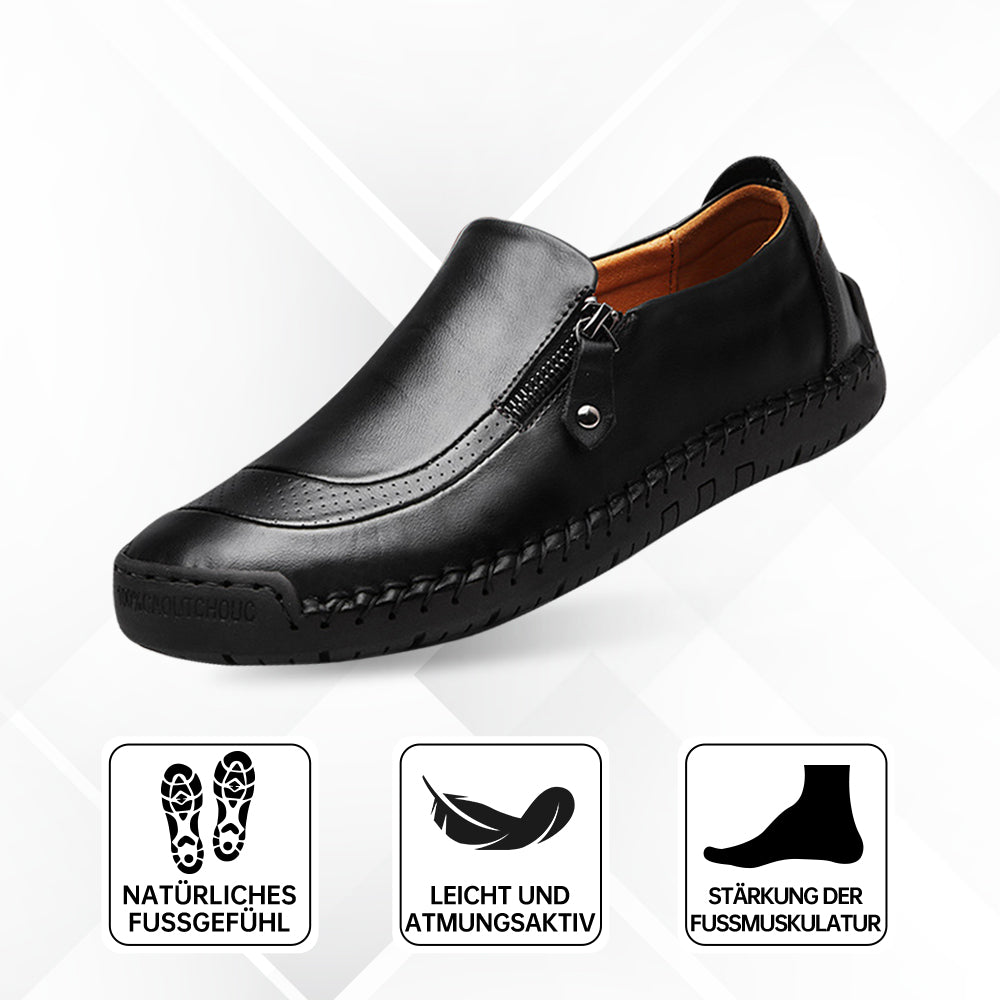 ErgoZip - Ergonomische Schmerzfreie Lederschuhe