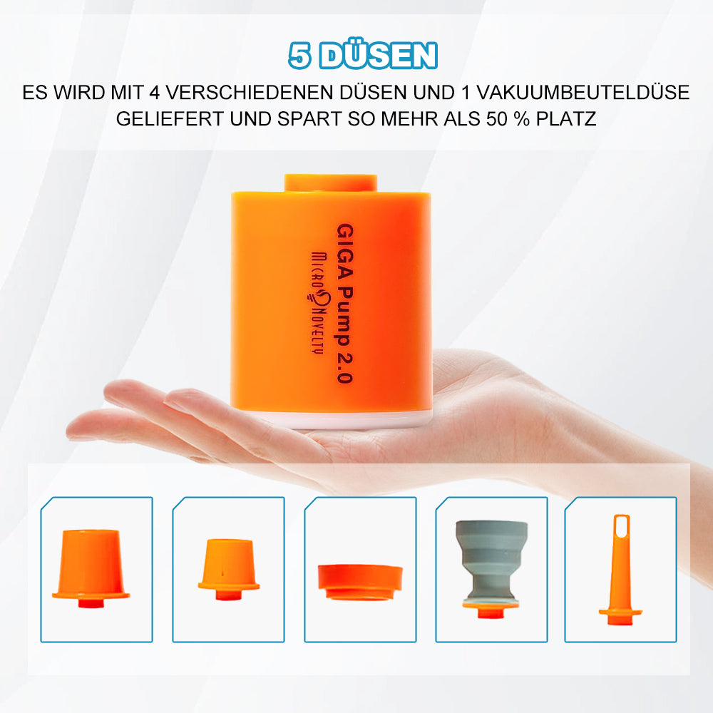 MAXI TurboPump - Tragbare Elektrische Mini-Luftpumpe