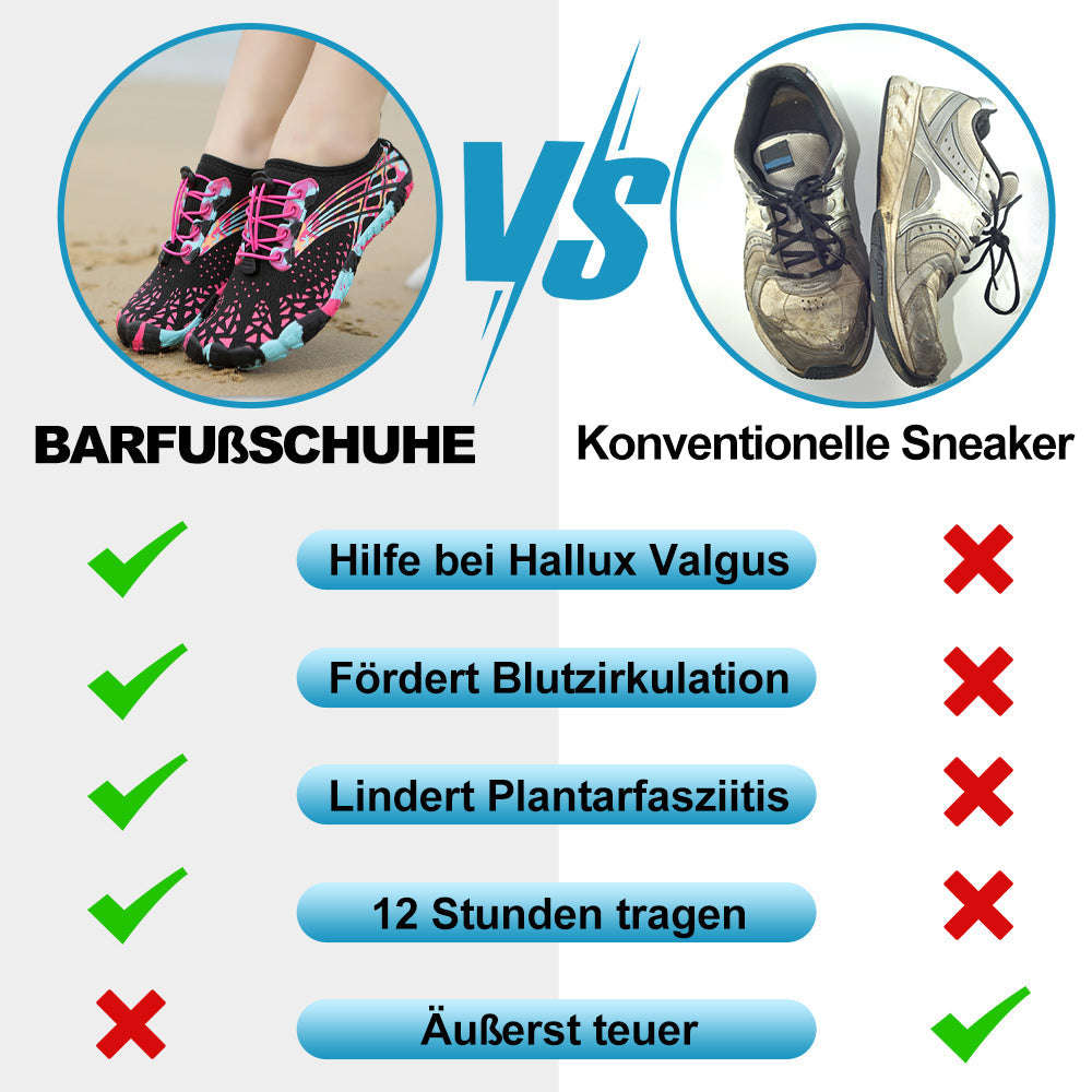 ErgoFlow - Ergonomische Geformte Barfußschuhe