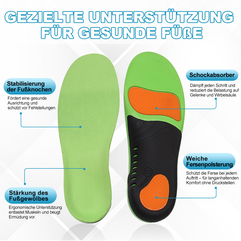 VitalSole - Ergonomische Schmerzlindernde Einlagen Für Alle Schuhe