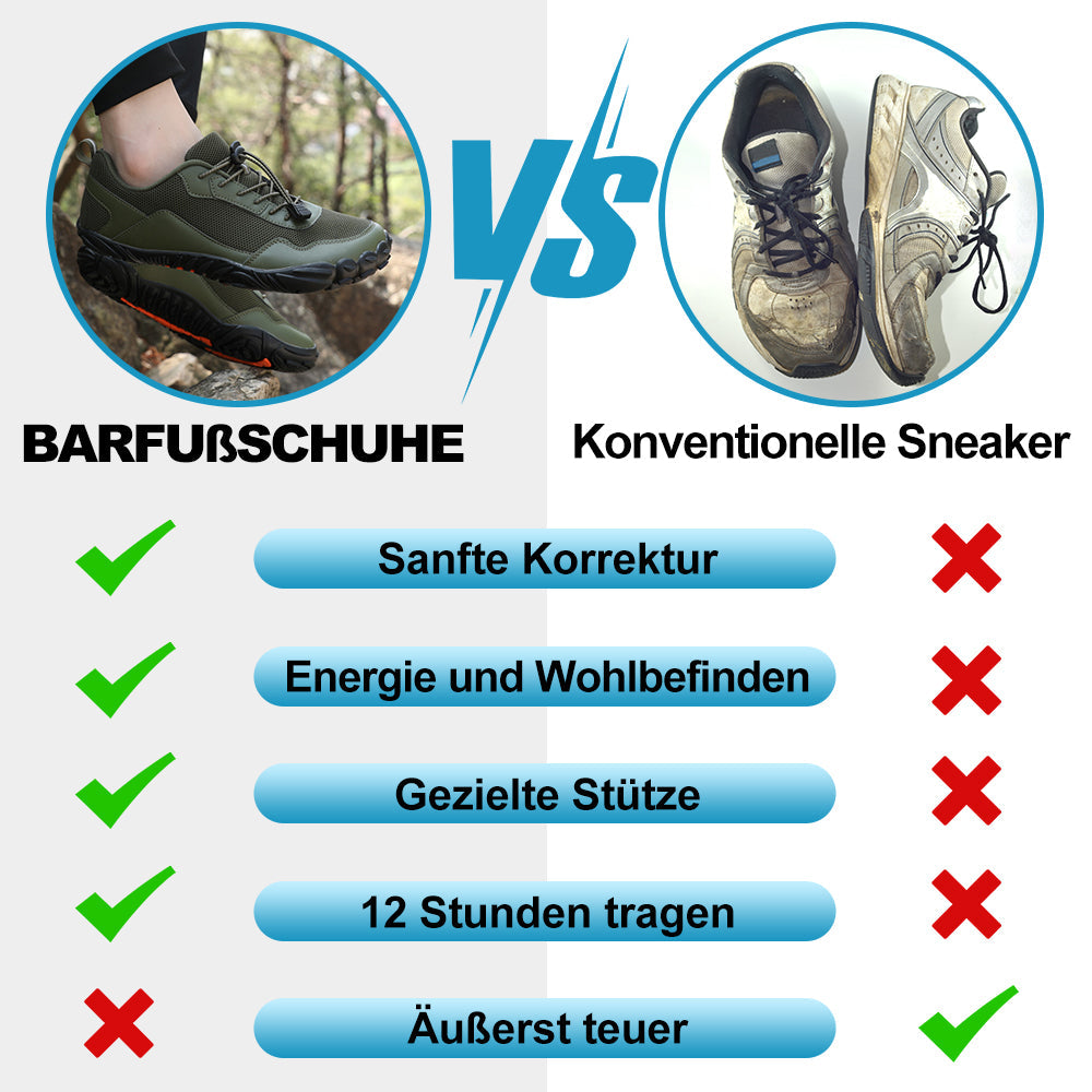 ErgoWalk - Orthopädischer & Wasserdichter Barfußschuh