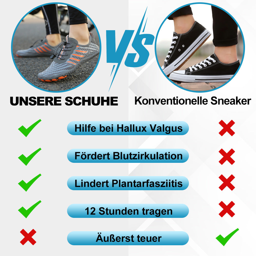 Schmerzfrei Gehen – Mit Ergonomischem Barfußschuh