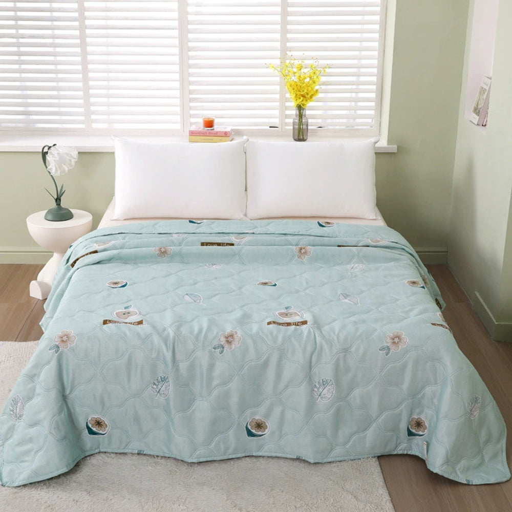 Sommerdecke Aus Gewaschener Baumwolle – Klimaregulierend & Angenehm Kühl