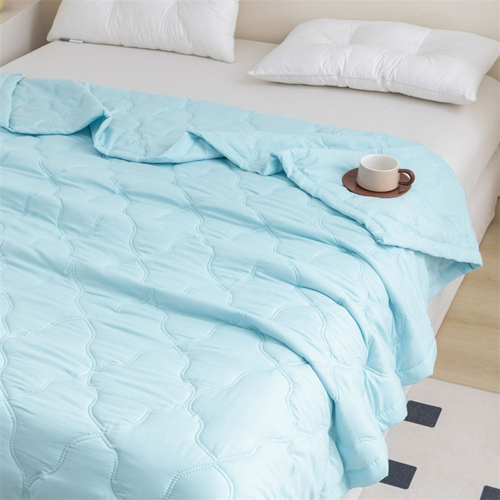 Leichte Baumwolldecke Für Den Sommer – Natürlich Klimatisierend & Hautfreundlich Kühl