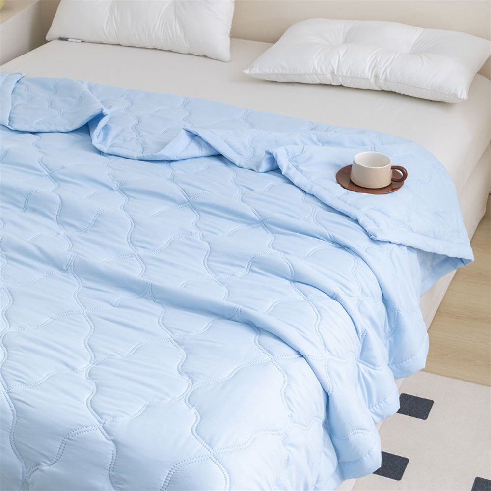 Leichte Baumwolldecke Für Den Sommer – Natürlich Klimatisierend & Hautfreundlich Kühl