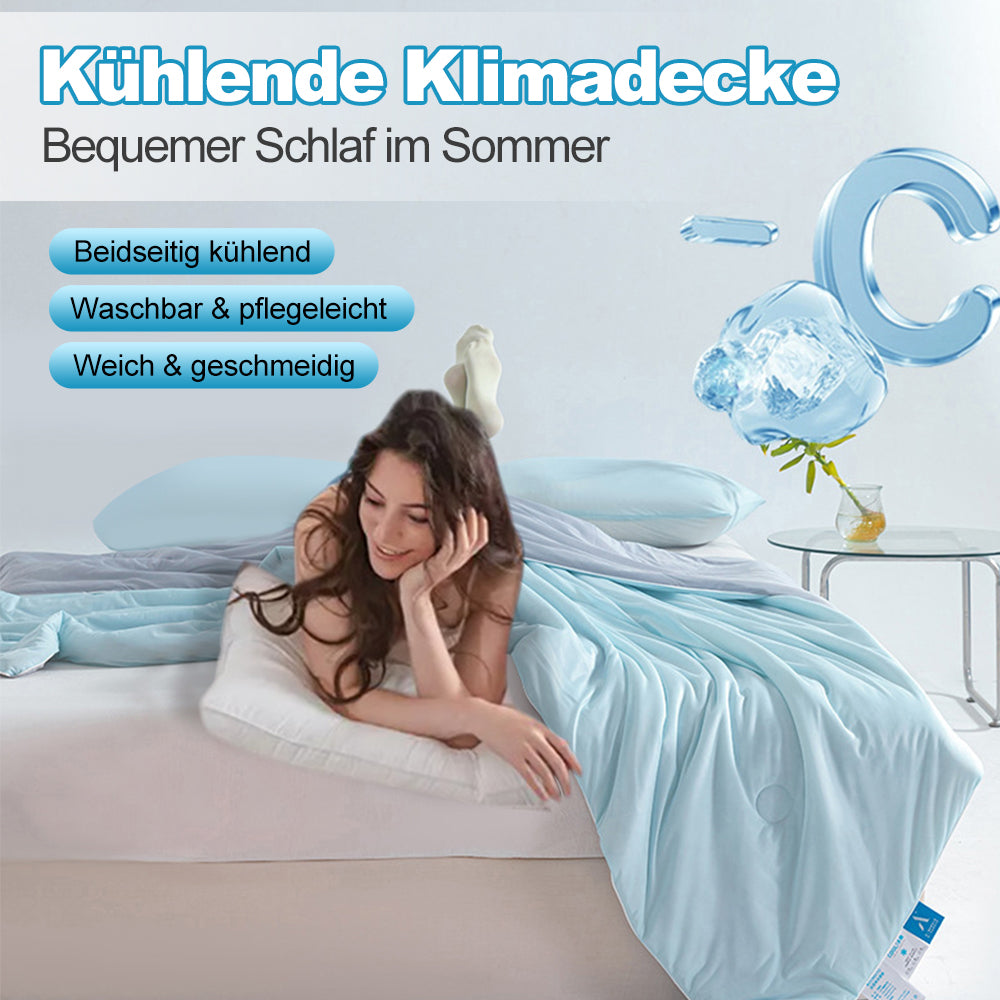 Kühler Schlaf – Kühle Sommerdecke , Klimadecke