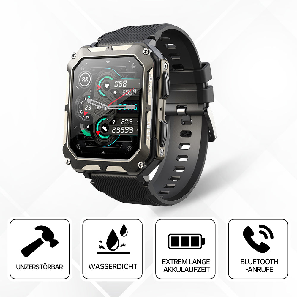 HealthForce - Die Unzerstörbare Zertifizierte Militär-Gesundheitsuhr