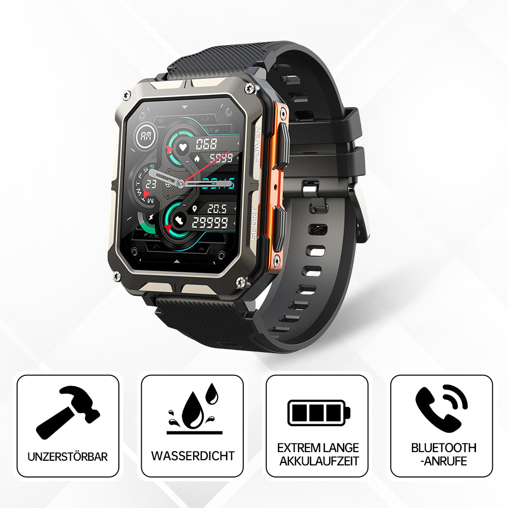 HealthForce - Die Unzerstörbare Zertifizierte Militär-Gesundheitsuhr