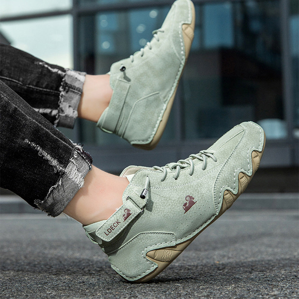 OrthoFlex - Ergonomische, Wasserdichte, Schmerzlindernde Leder-Barfußschuhe