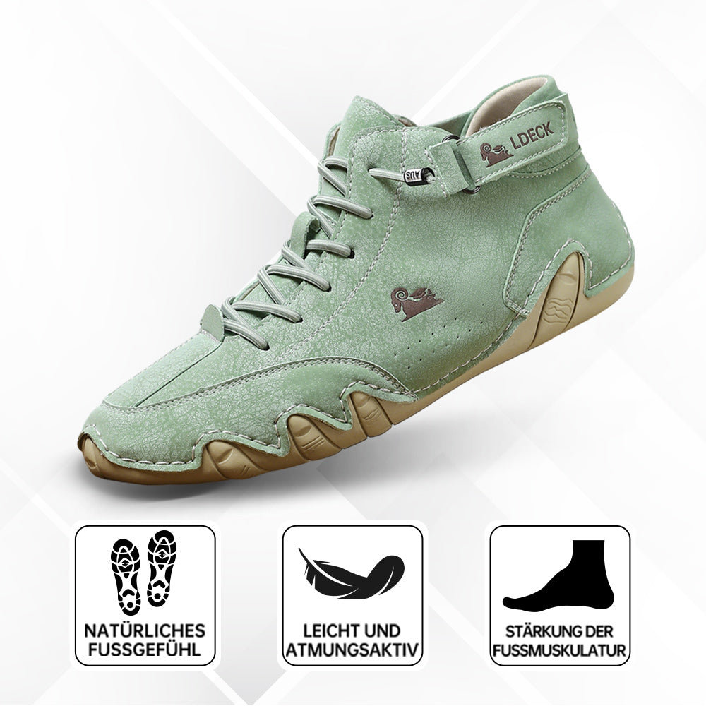 OrthoFlex - Ergonomische, Wasserdichte, Schmerzlindernde Leder-Barfußschuhe