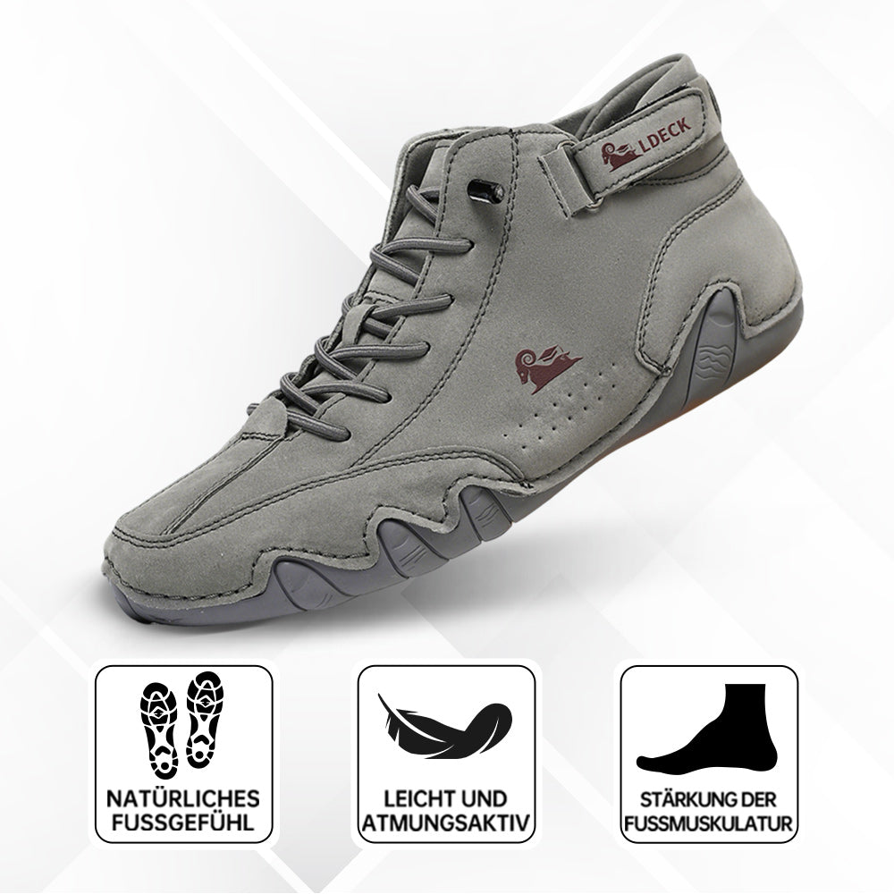 OrthoFlex - Ergonomische, Wasserdichte, Schmerzlindernde Leder-Barfußschuhe