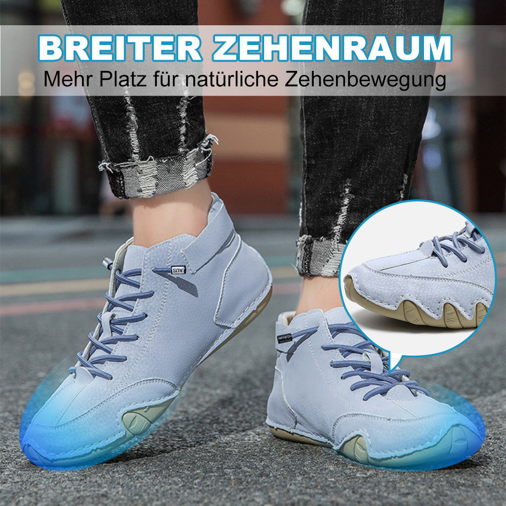 OrthoFlex - Ergonomische, Wasserdichte, Schmerzlindernde Leder-Barfußschuhe