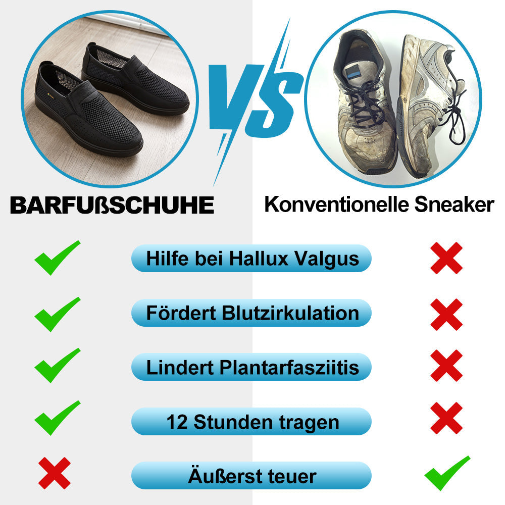 ErgoMax - Ergonomischer & Atmungsaktiver Schmerzlindernder Schuh