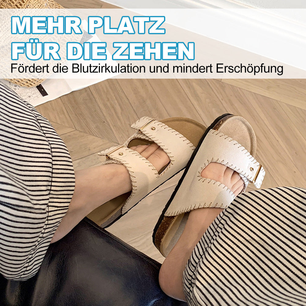 FlowSlipper - Ergonomische, Modische Damensandalen Zur Schmerzlinderung
