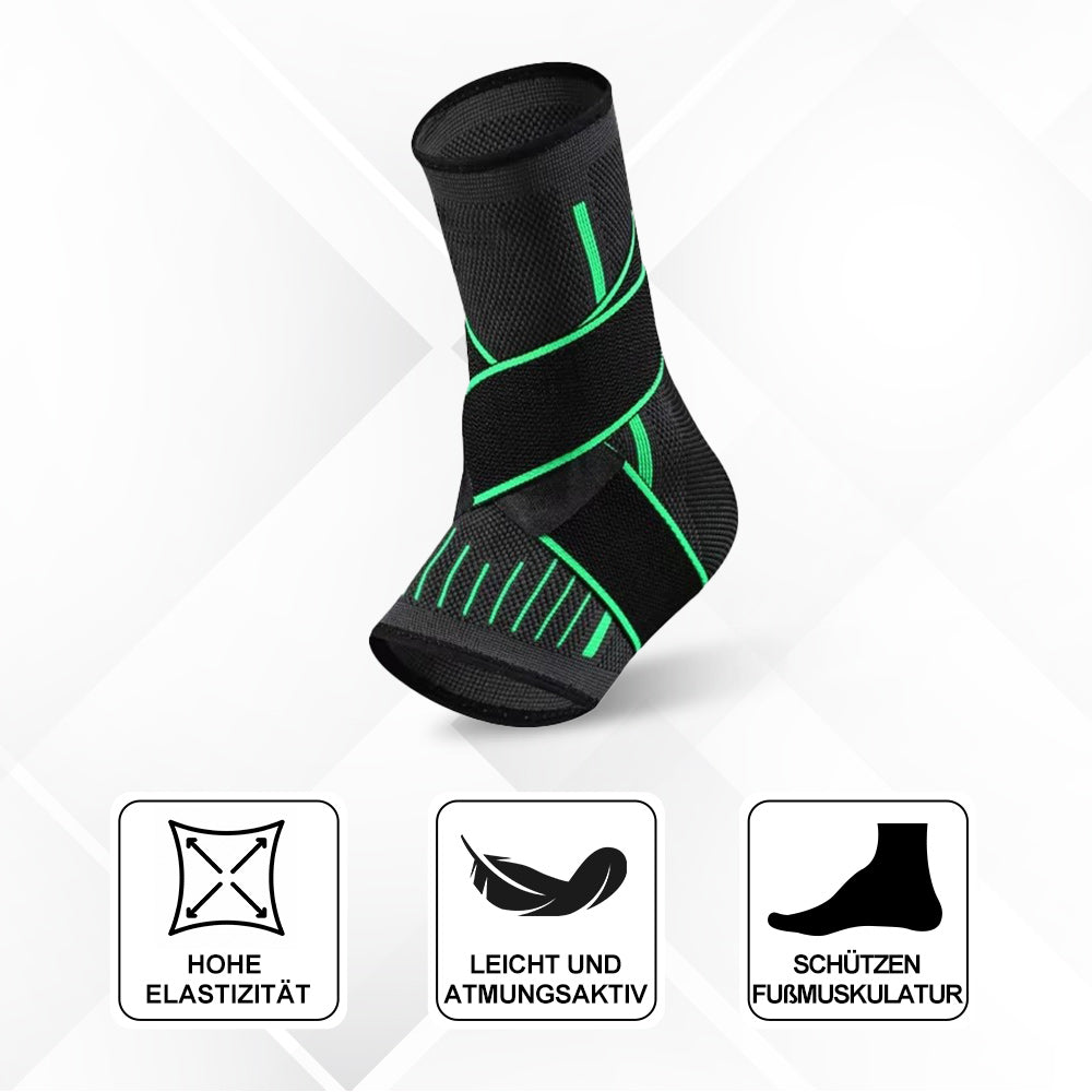 OrthoSole - Ergonomische Knöchelstütze Mit Kompressionsband Gegen Verstauchungen