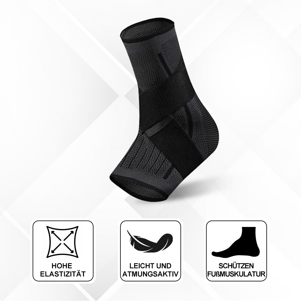 OrthoSole - Ergonomische Knöchelstütze Mit Kompressionsband Gegen Verstauchungen