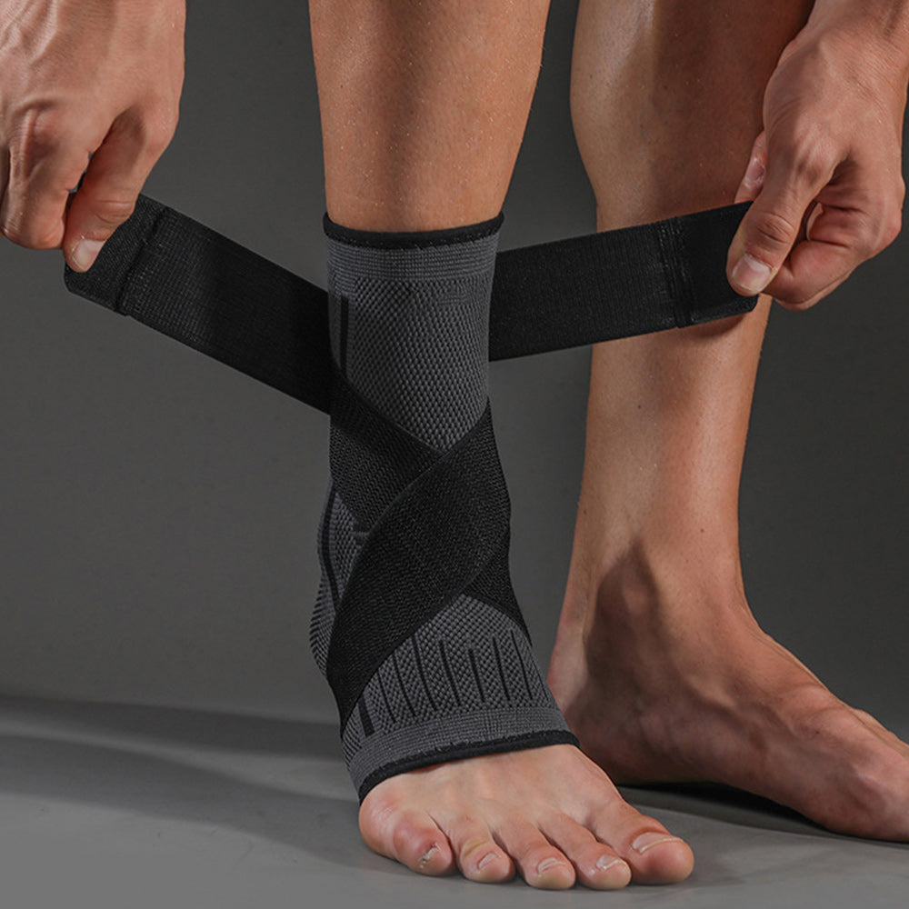 OrthoSole - Ergonomische Knöchelstütze Mit Kompressionsband Gegen Verstauchungen