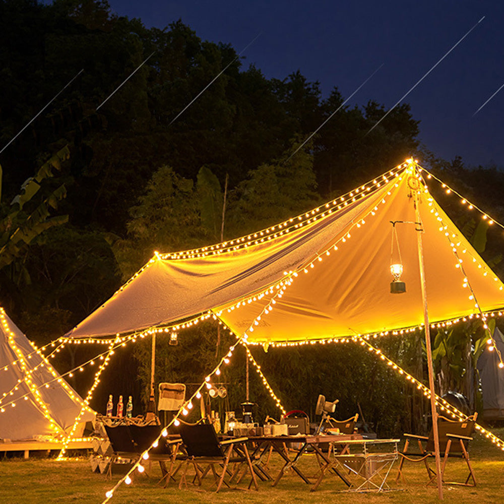 Solare Lichterkette Für Garten & Terrasse – Kabellos & Wetterfest