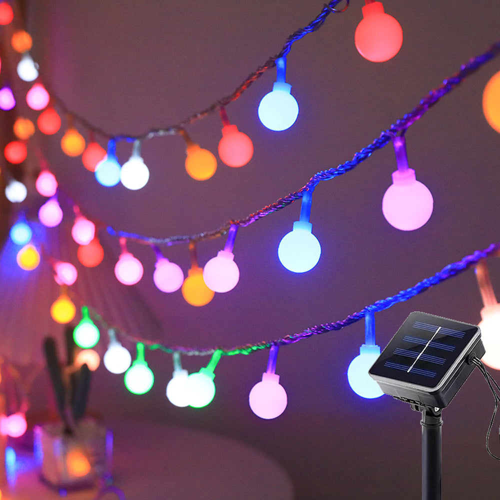 Solare Lichterkette Für Garten & Terrasse – Kabellos & Wetterfest