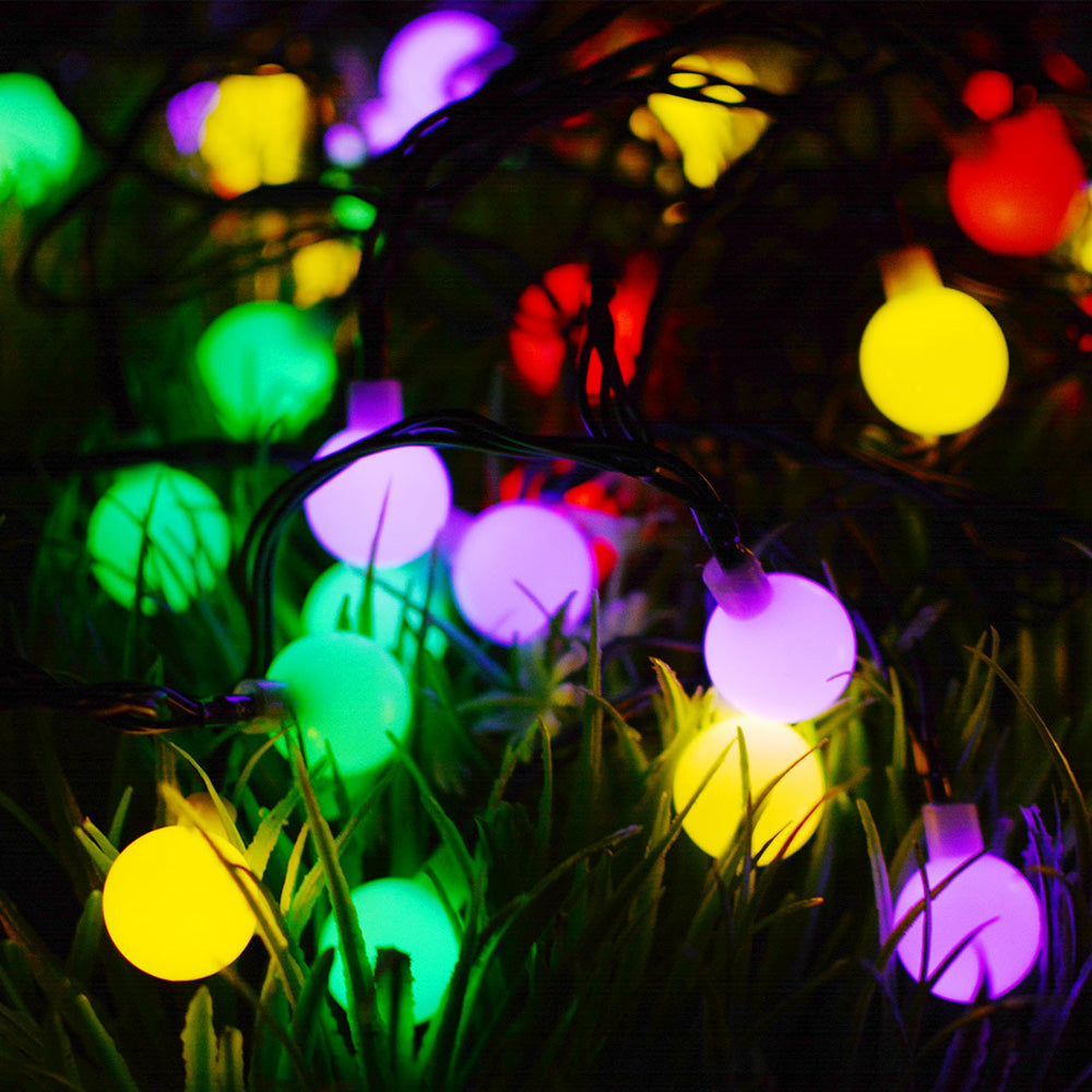 Solare Lichterkette Für Garten & Terrasse – Kabellos & Wetterfest