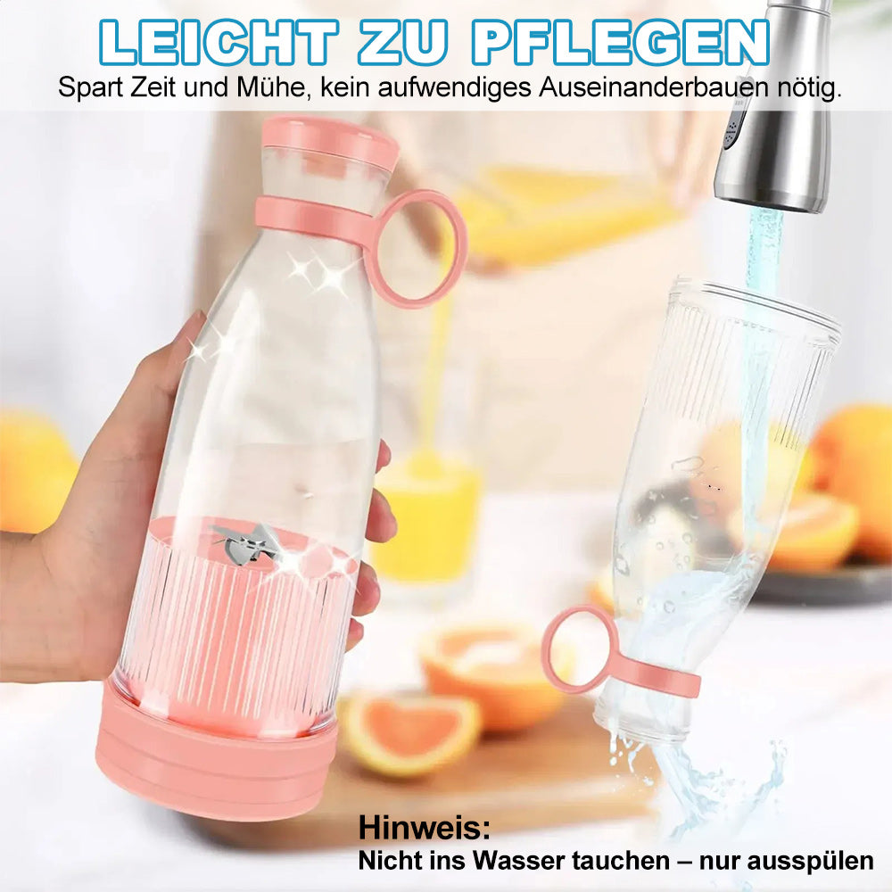 Tragbarer Entsafter – Kompakter Saft- und Smoothie-Mixer mit USB-Ladefunktion