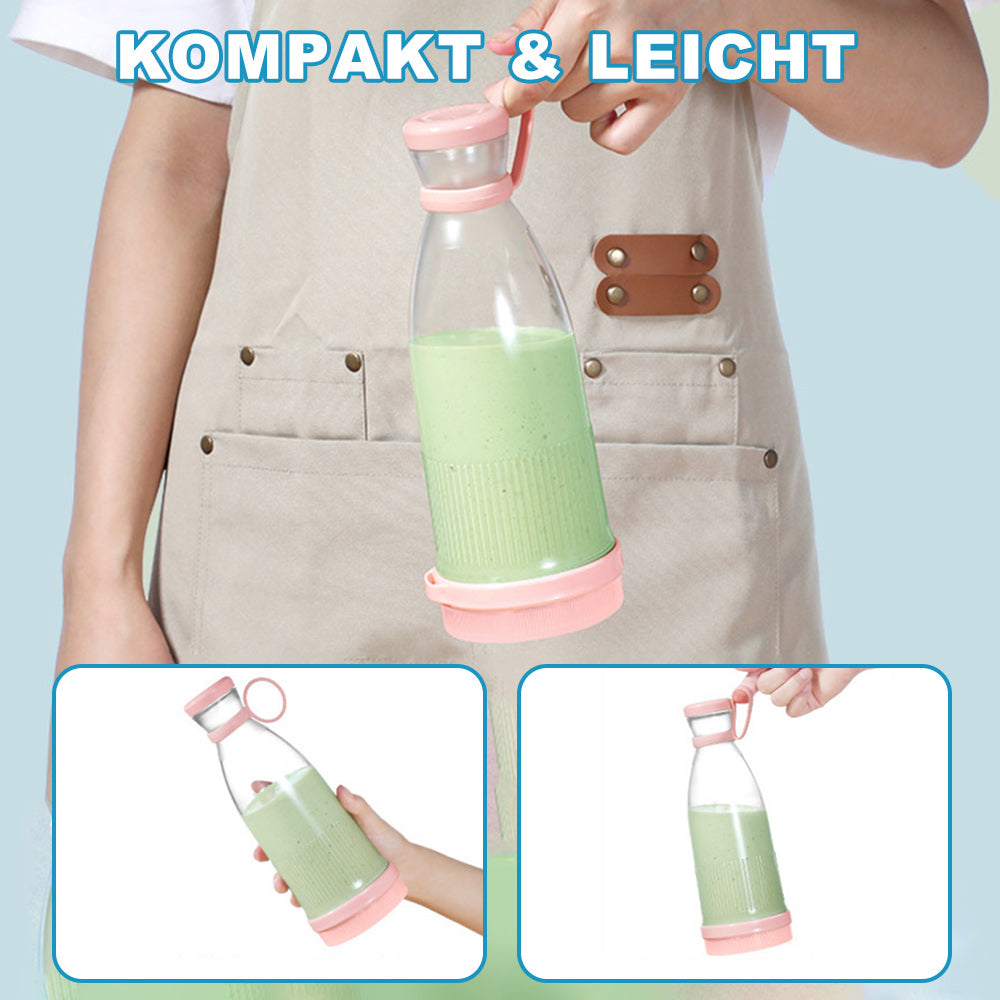 Tragbarer Entsafter – Kompakter Saft- und Smoothie-Mixer mit USB-Ladefunktion