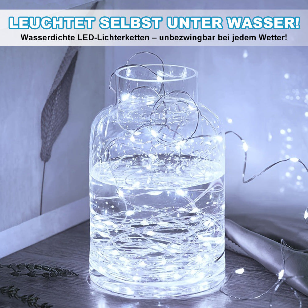 Öko-Lichterkette: Sonnenbetrieben & Absolut Wettertauglich