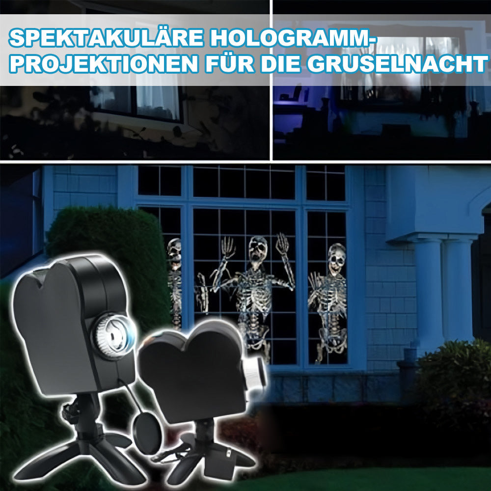 HorrorLight - Schwebende Halloween-Phantome – Holografisch Projiziert