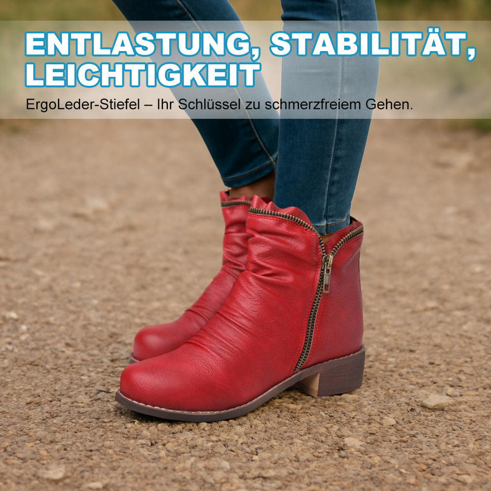 ErgoLeder - Schmerzlindernder Ergonomischer Komfort-Stiefel