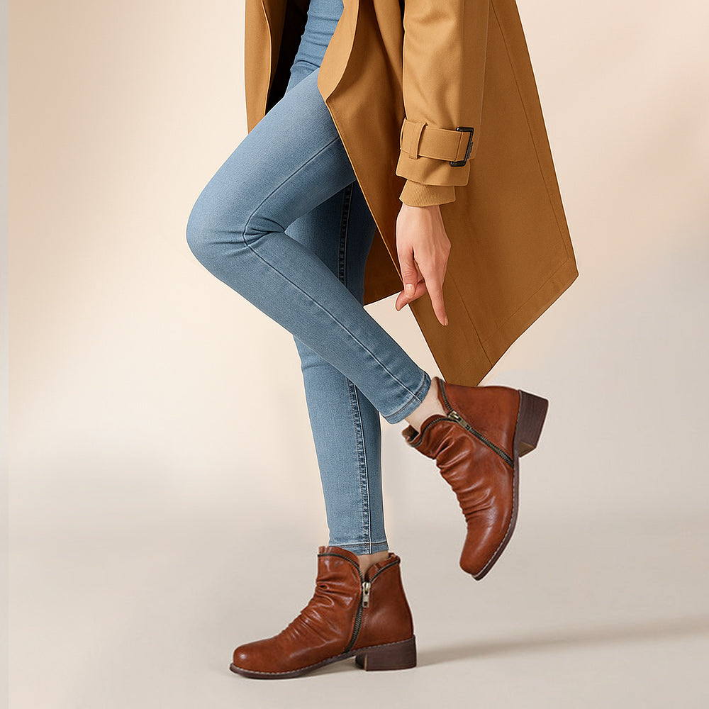 ErgoLeder - Schmerzlindernder Ergonomischer Komfort-Stiefel