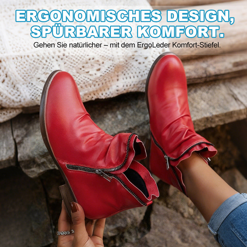 ErgoLeder - Schmerzlindernder Ergonomischer Komfort-Stiefel