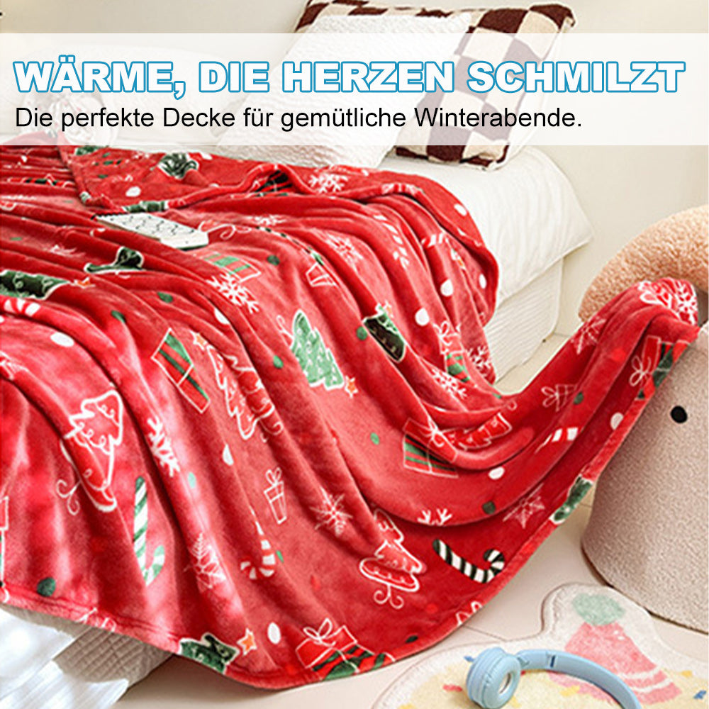 TiefSchlaf - Weihnachts-Flanelldecke – Das perfekte Geschenk