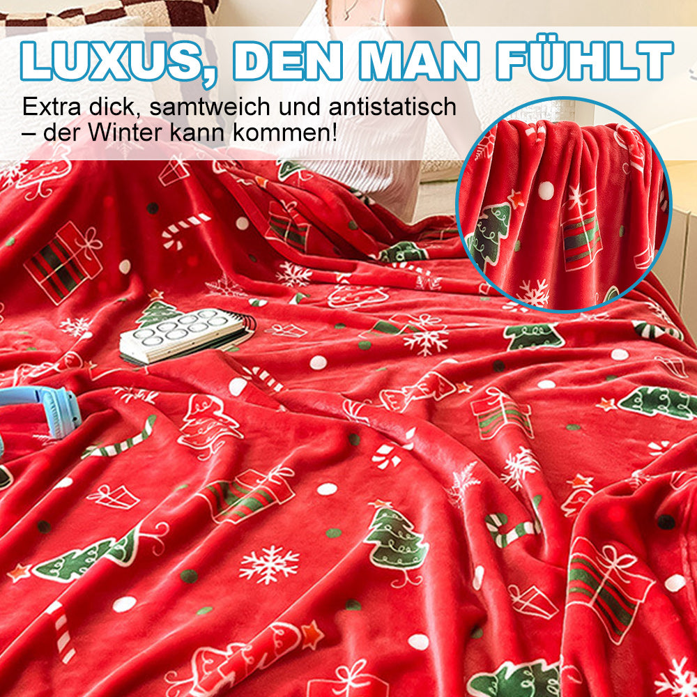 TiefSchlaf - Weihnachts-Flanelldecke – Das perfekte Geschenk