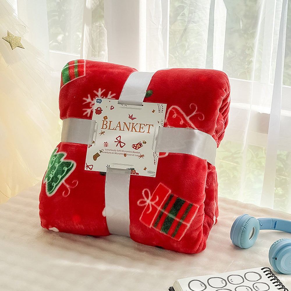 TiefSchlaf - Weihnachts-Flanelldecke – Das perfekte Geschenk