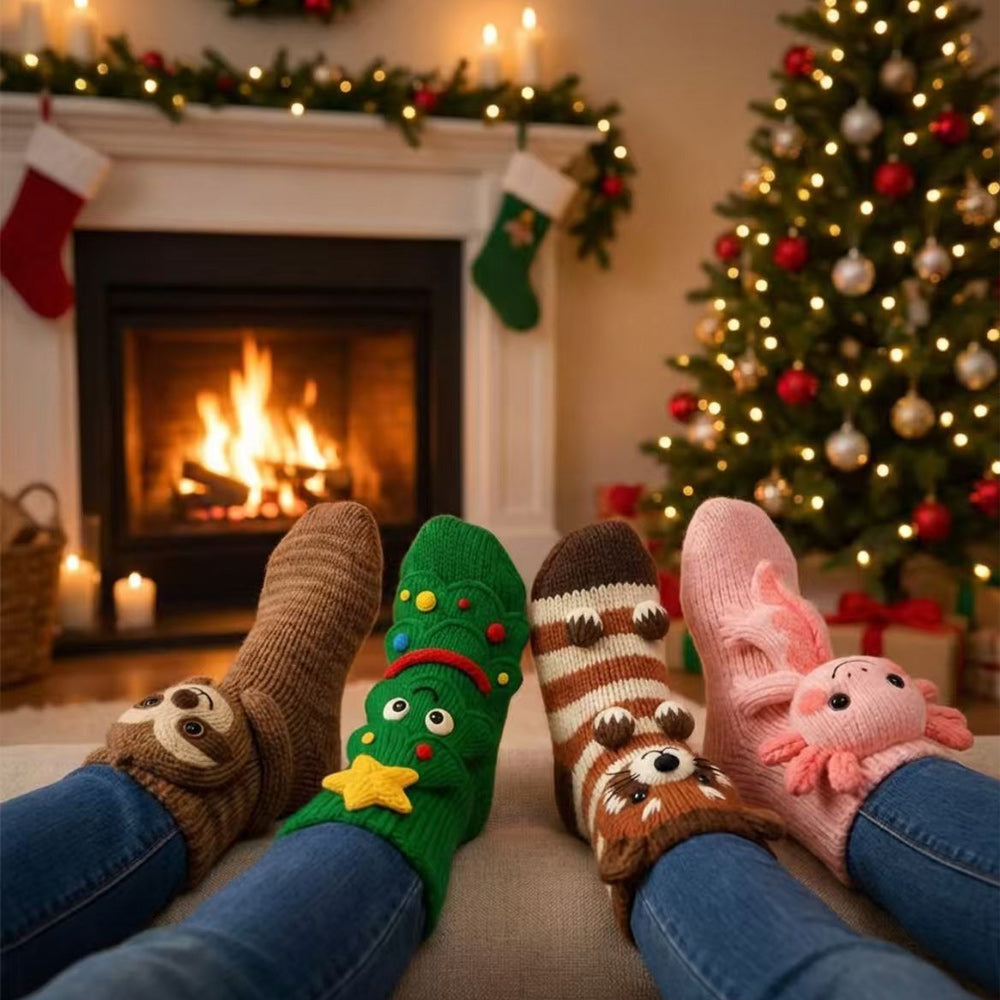 FUZZY Socken – Nie mehr kalte Füße, nur noch FUZZY – Einheitsgröße-Unisex