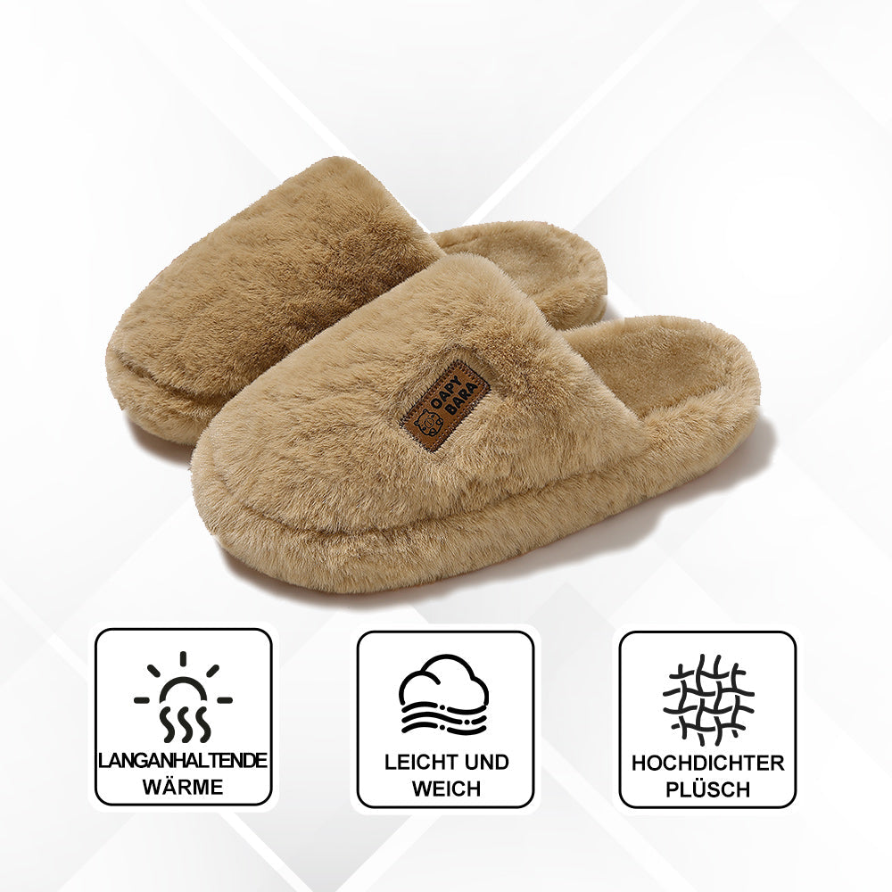 WarmFluffy – Ultraweiche Plüsch-Hausschuhe Mit Rutschfester Sohle