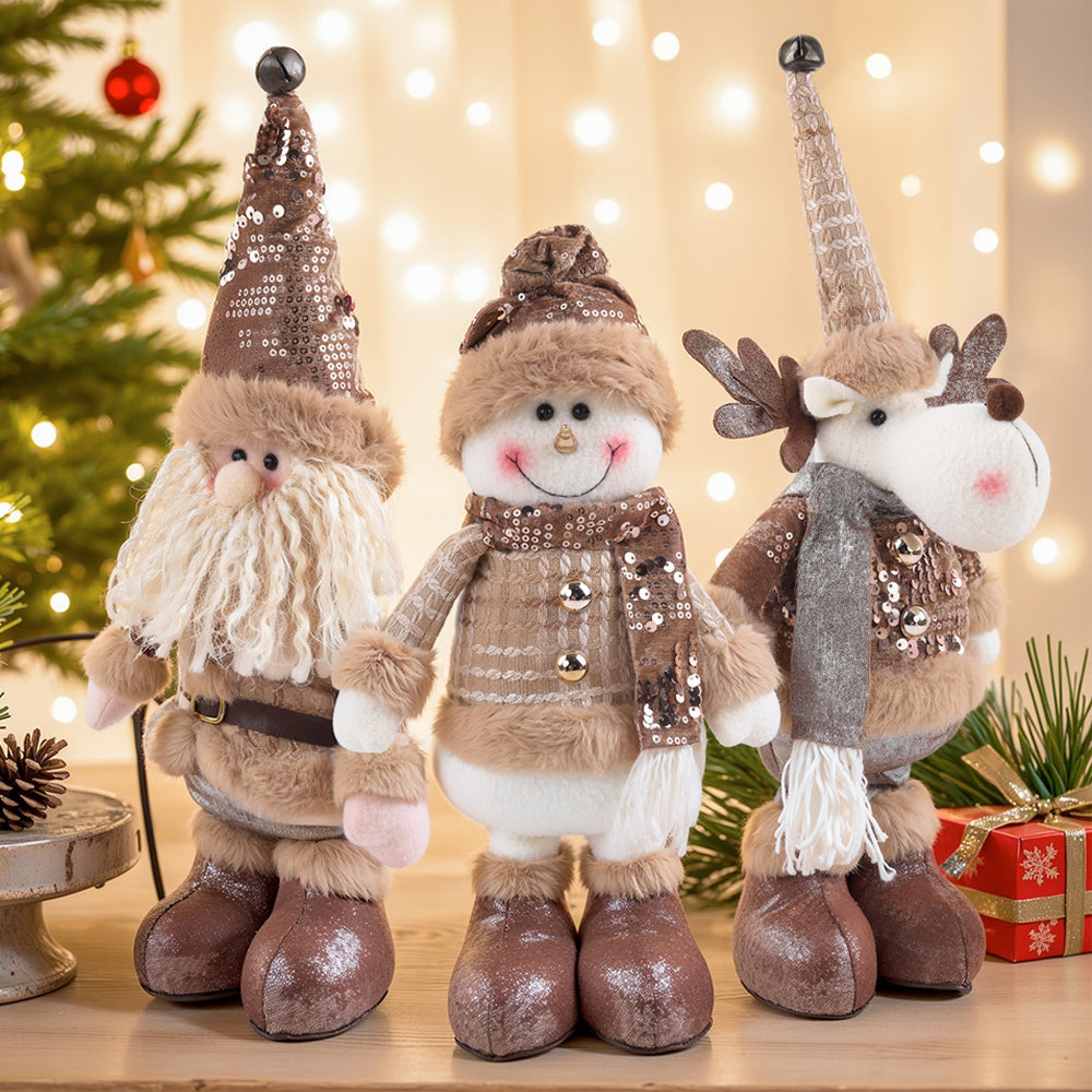 SantaJoy - Weihnachtliches Stretch-Spielzeug – Ideal als Geschenk & Dekoration