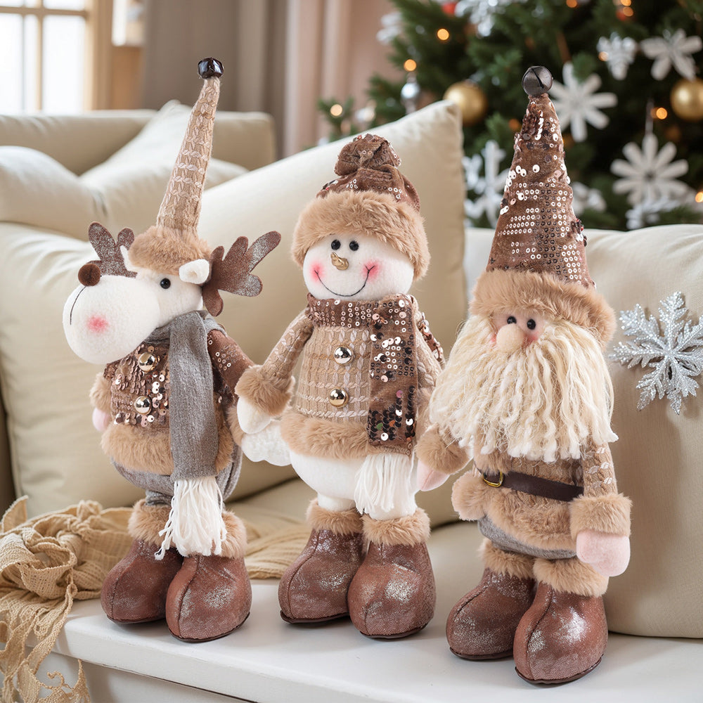 SantaJoy - Weihnachtliches Stretch-Spielzeug – Ideal als Geschenk & Dekoration