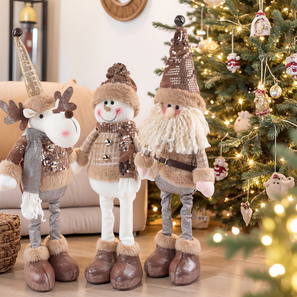 SantaJoy - Weihnachtliches Stretch-Spielzeug – Ideal als Geschenk & Dekoration