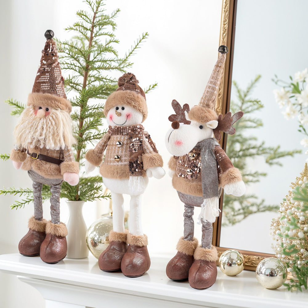 SantaJoy - Weihnachtliches Stretch-Spielzeug – Ideal als Geschenk & Dekoration